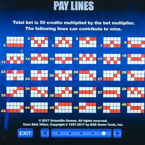 what are lines in slot machines